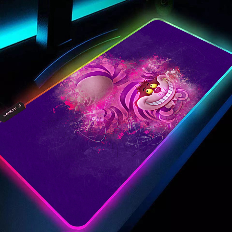 Gaming Accessories White - Alas Mouse Besar RGB A-Alices in