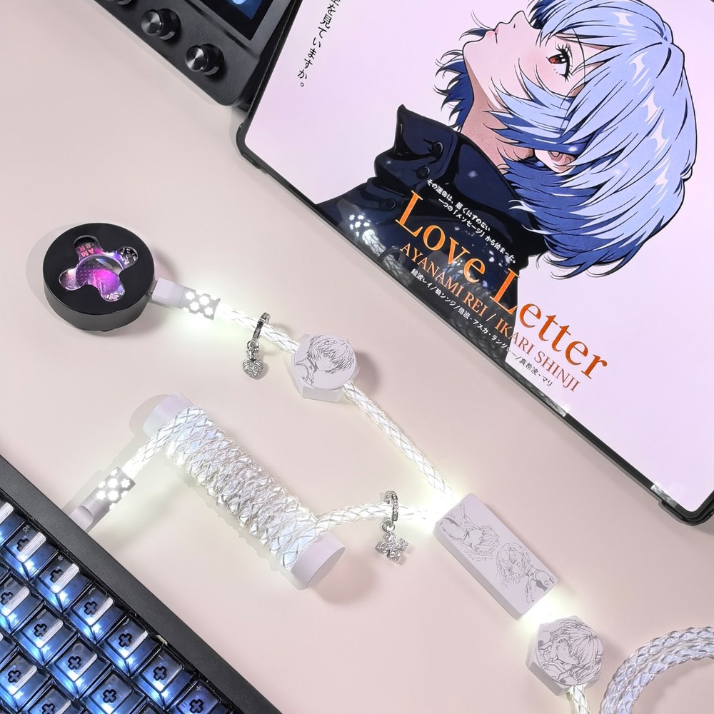 UNKNOWN ERROR D40 Kabel Keyboa - Gaming Accessories White ulasan dan harga