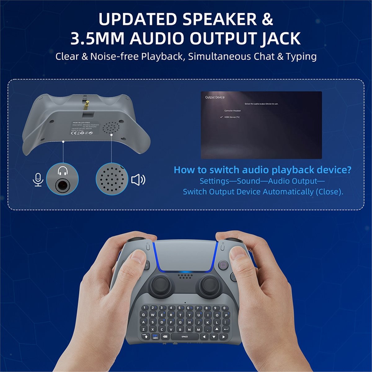 Goodidea 3.5Mm Keyboard Nirkab - Gaming Accessories White ulasan dan harga