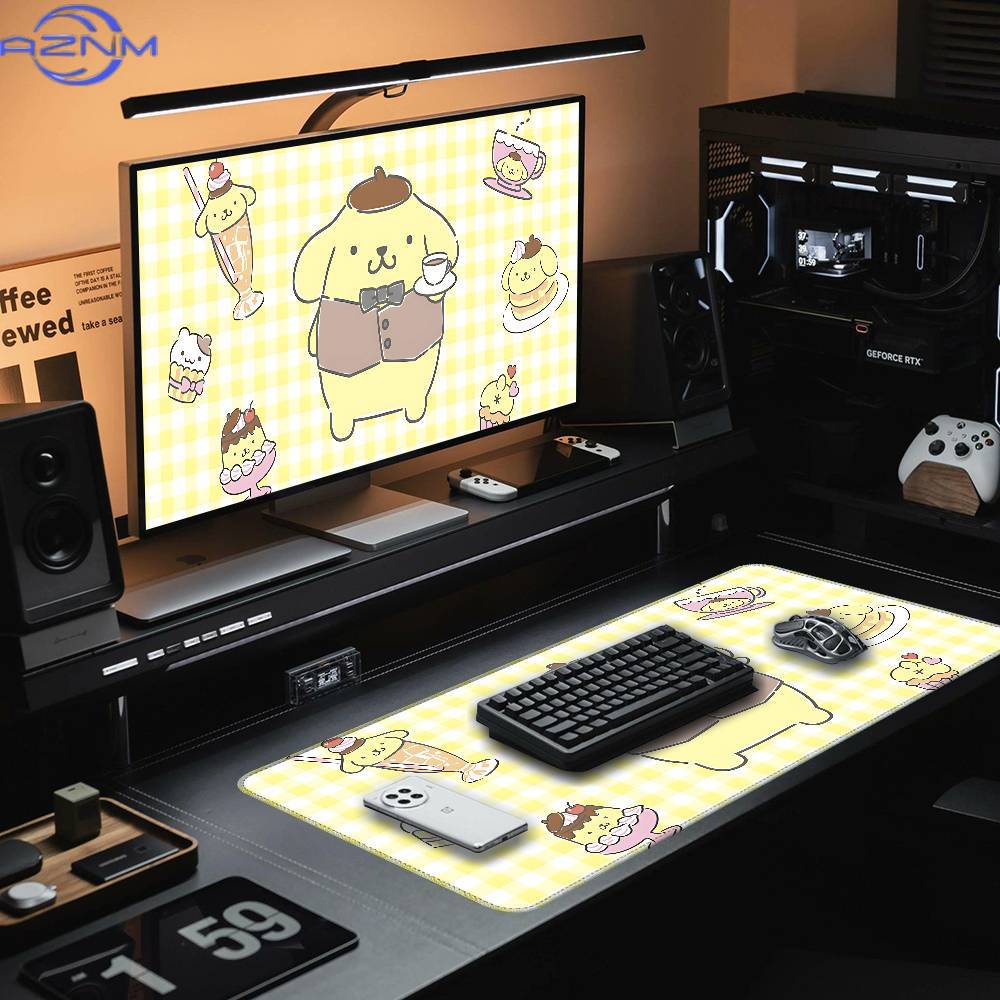 Alas Mouse P-Pompompurin Lucu, - Gaming Accessories For Table ulasan dan harga
