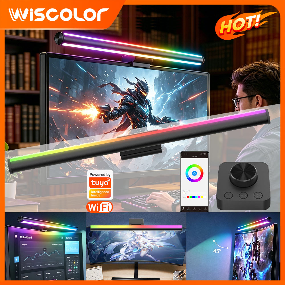 Lampu Monitor RGB Wifi Pintar, - Gaming Accessories App ulasan dan harga