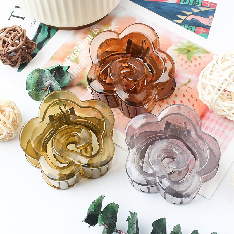 Klip cakar rambut bunga Medium - Gaming Equipment Accessories ulasan dan harga