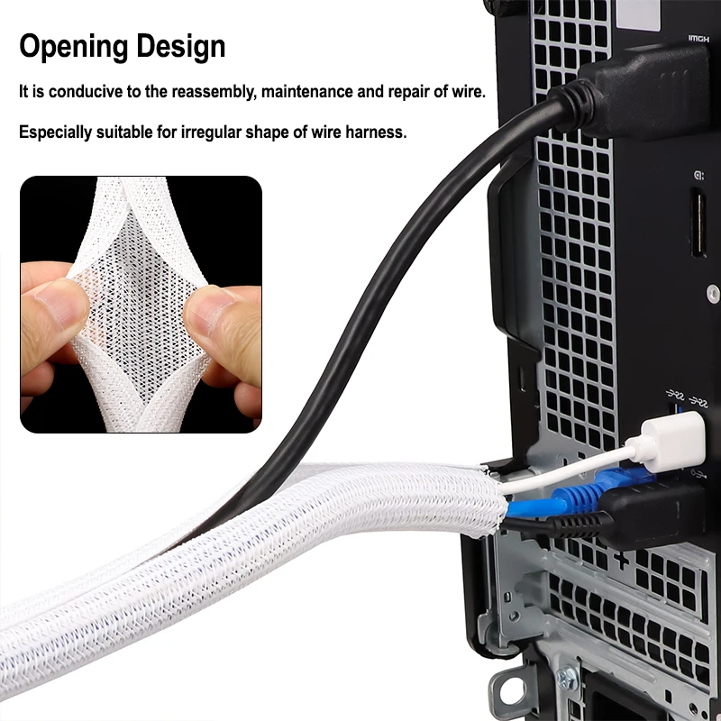 Selongsong Kabel Tertutup Send - Cable Sleeve Braided ulasan dan harga
