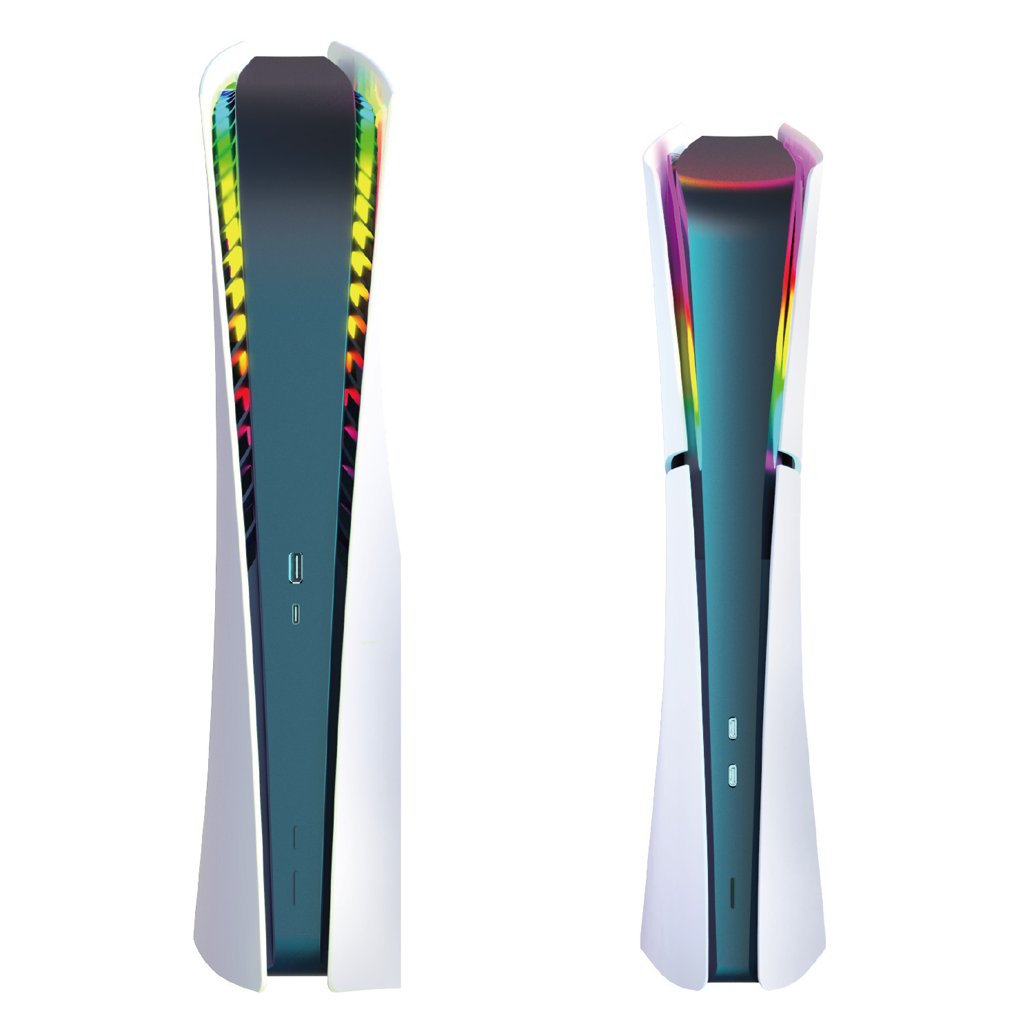 Lampu LED RGB untuk konsol PS5 - Gaming Accessories App ulasan dan harga
