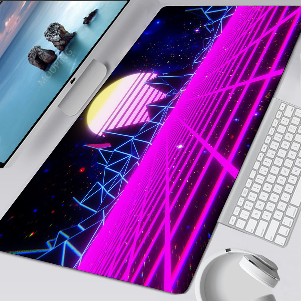 Vaporwave Mousepad Retrowave/s - Gaming Accessories For Table ulasan dan harga