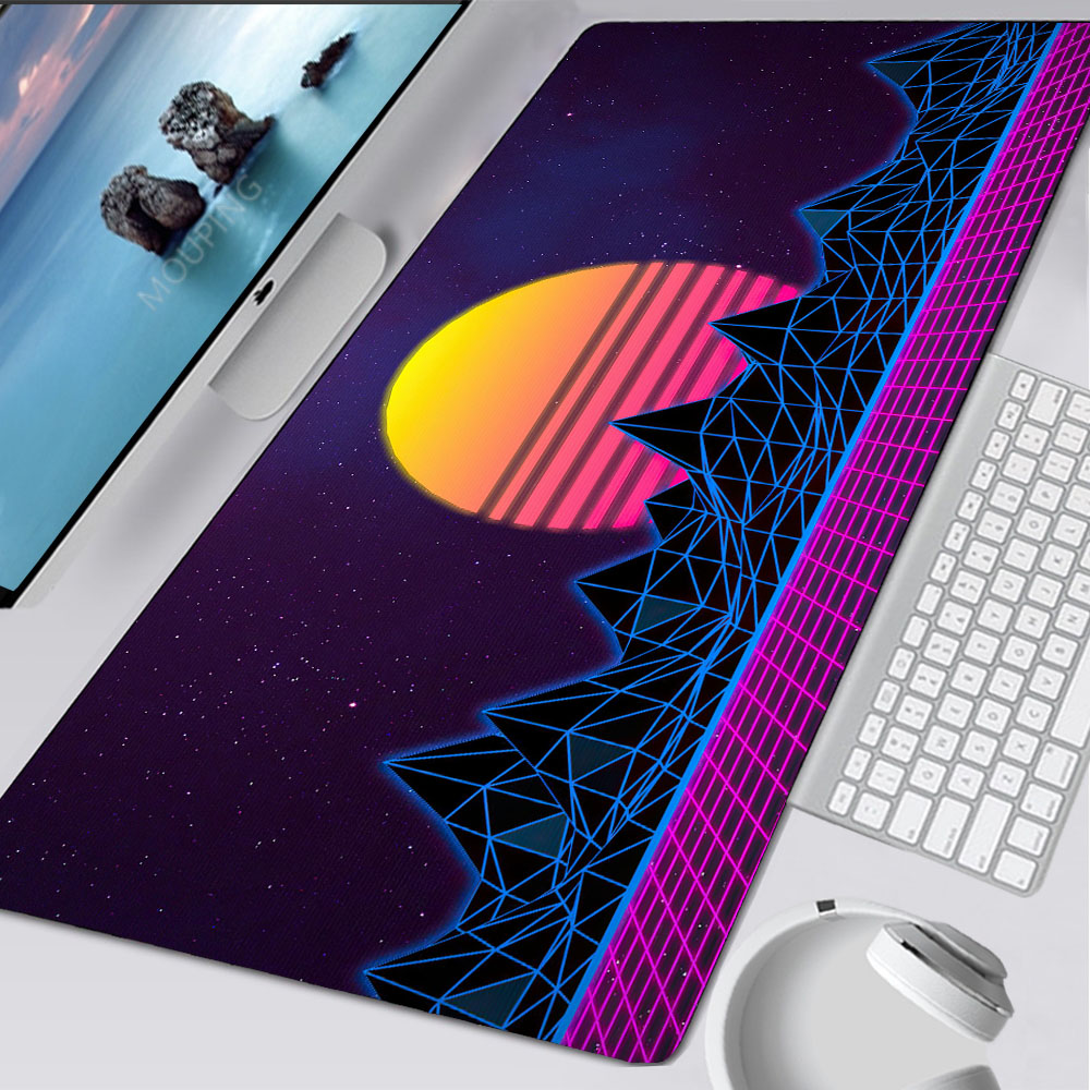 Vaporwave Mousepad Retrowave/s - Gaming Accessories For Table ulasan dan harga