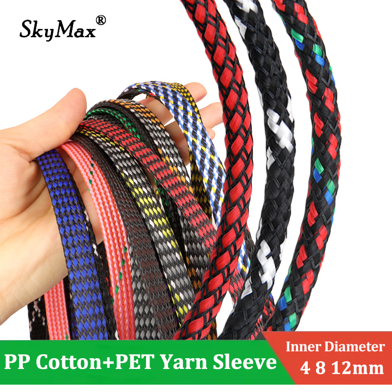 Selubung Kabel PP Katun + Bena - Cable Sleeve Braided ulasan dan harga