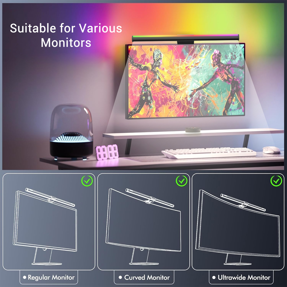 Lampu Monitor RGB Smart Wifi,  - Gaming Accessories App ulasan dan harga